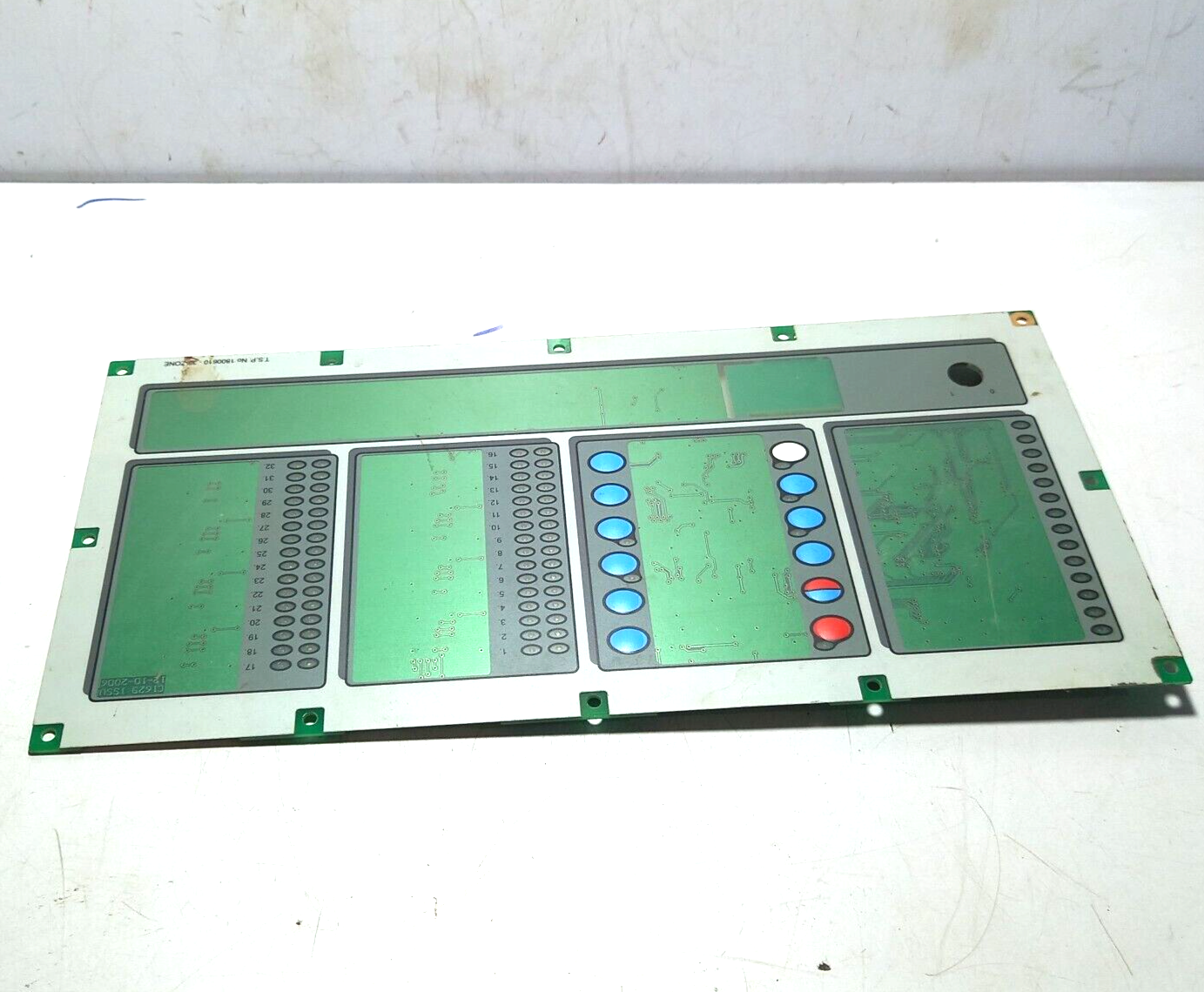 Tyco C1629 Issue 6 Display PCB T.S.P. 1800610-32