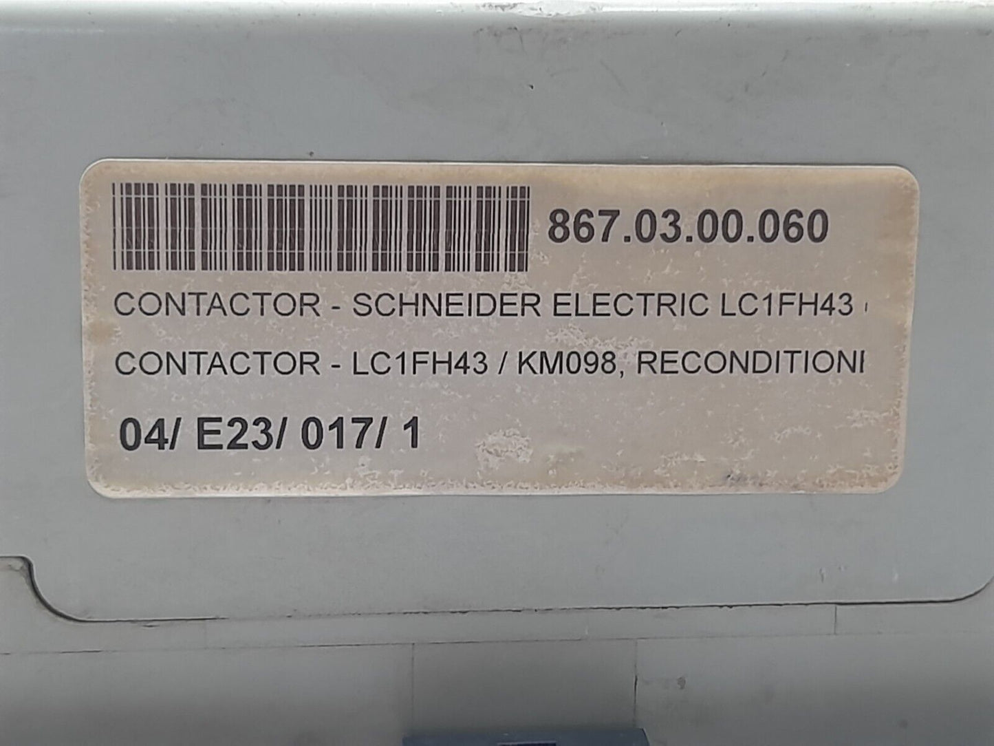 Telemecanique LC1FH43 Contactor LC1 FH 43 Ith: 350A LA1 F 311 Ui: 660V~ Ith: 15A