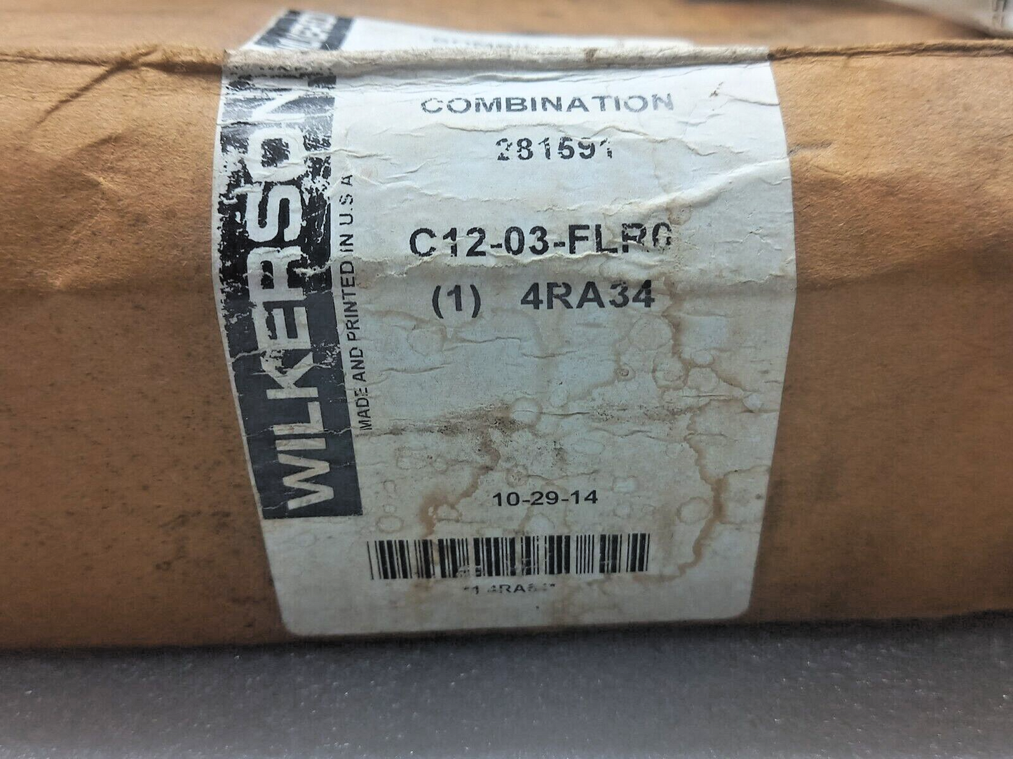 Wilkerson C12-03-FLR0 Combination Filter, Regulator, lubricator 281591