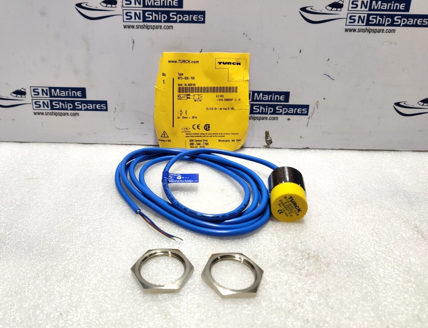 Turck NI15-G30-YOX Proximity Sensor 5-30Vdc 4020100