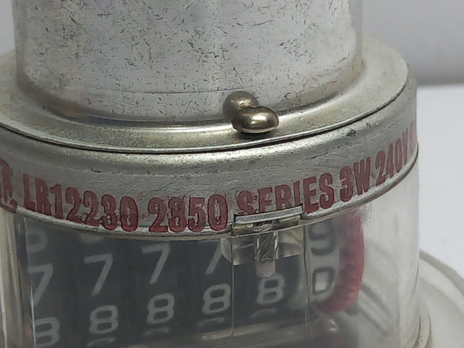 Stemco Engler 710-0014 Hour Counter Redington 240V 60Hz Hour Meter E44976