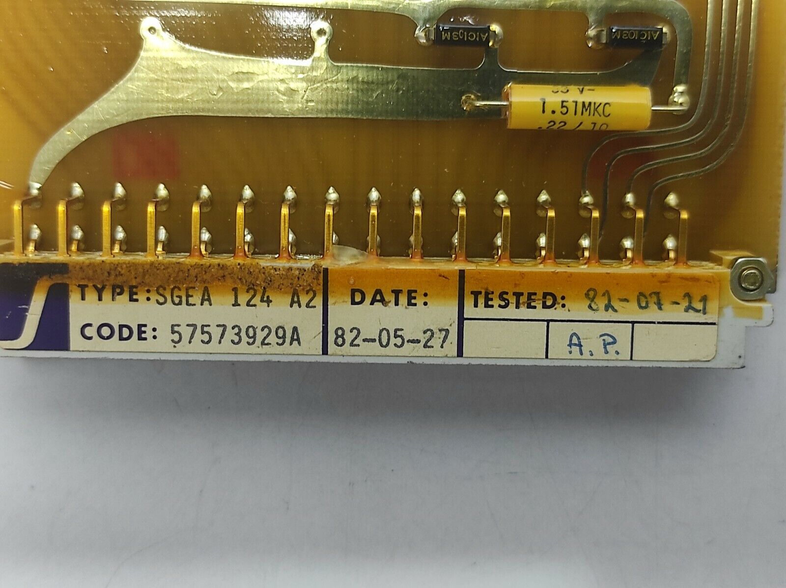 Stromberg SGEA 124 A2 57573929A PCB 5760198-1B PK204 