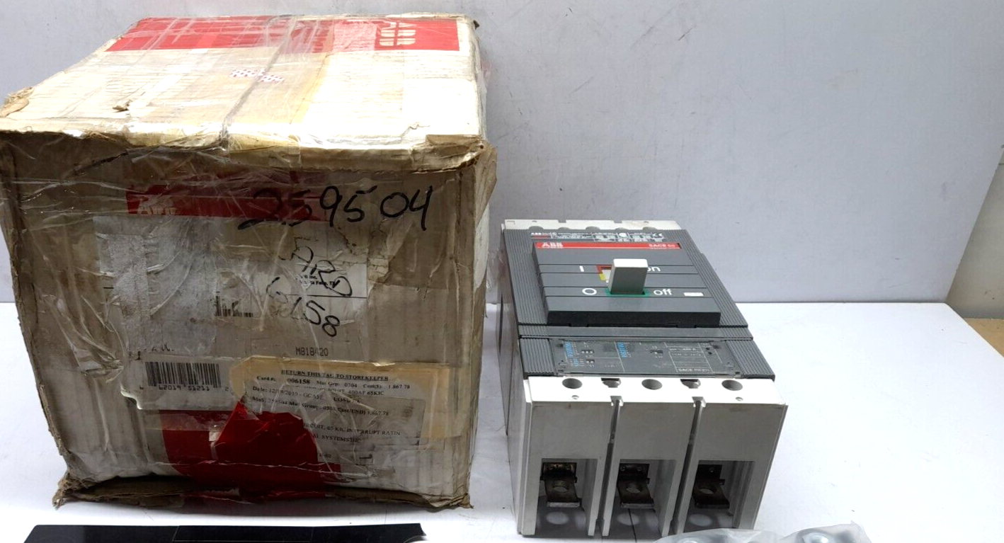ABB S5H SACE S5 Circuit Breaker S5H400 SACE PR211 In = 400A