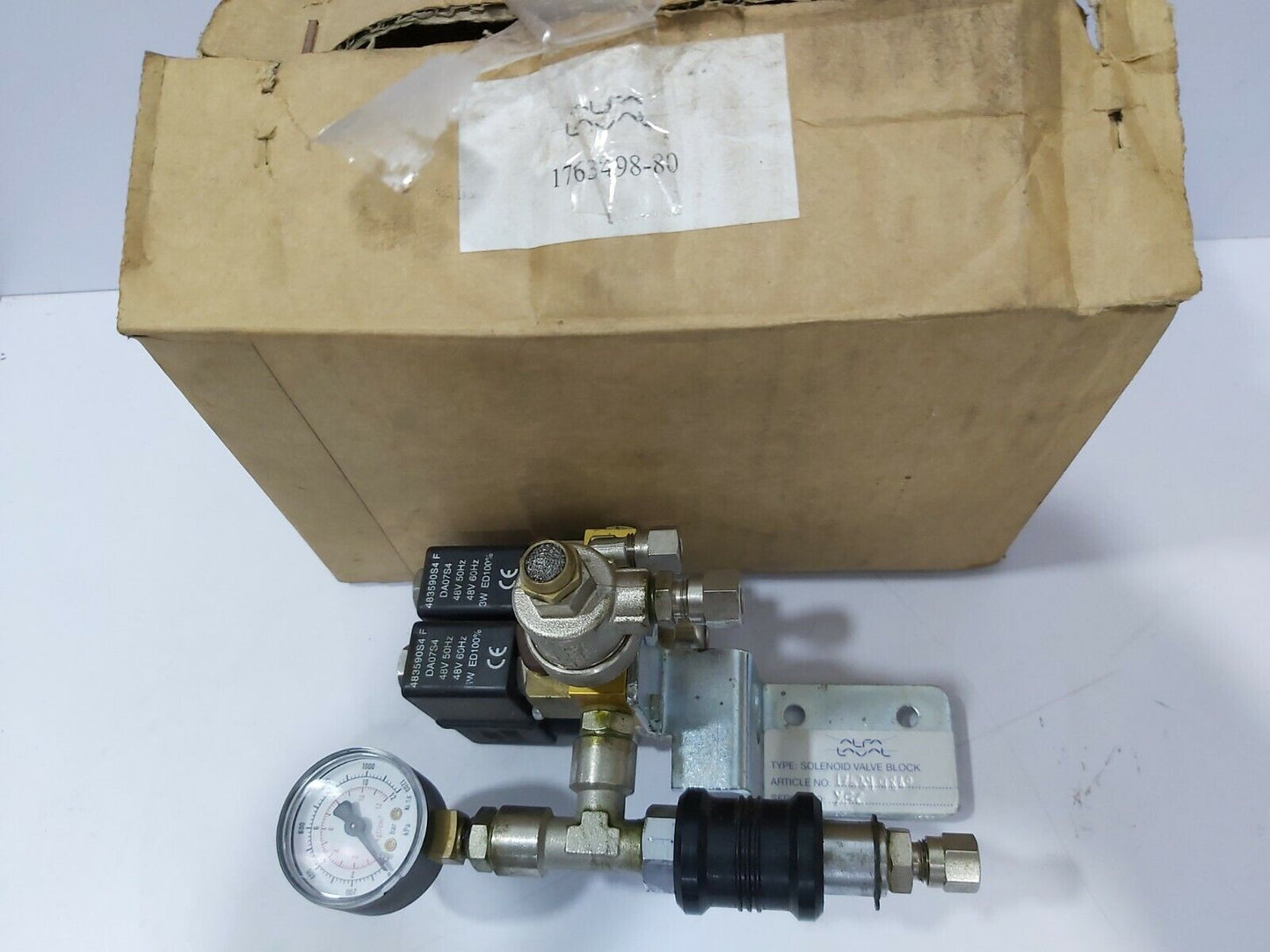 Alfa Laval 1763498-80 Solenoid Valve Block 176349880