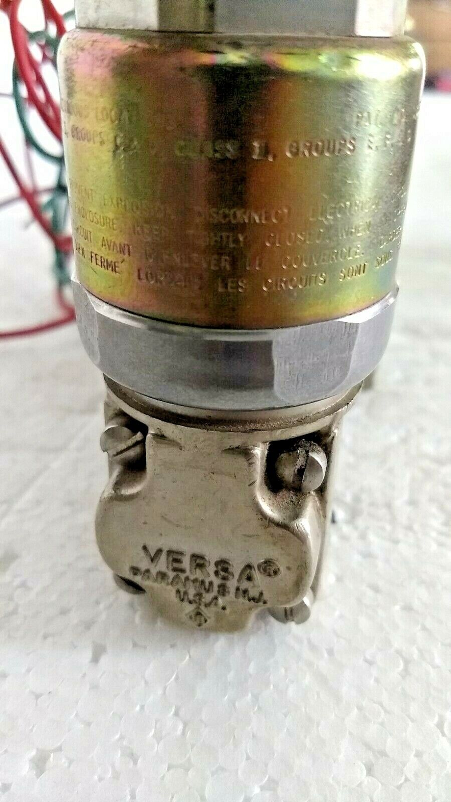 Versa Valves VXX-4334-XX-167-2131 Solenoid Valve