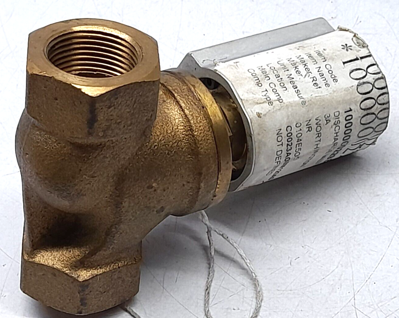 Worthington 3A Discharge Valve Complete