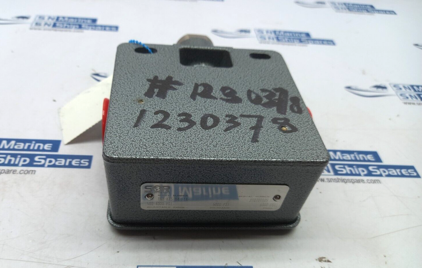 SOR 1N3-K45-N4-F1A Pressure Switch Adjustable Range 500-4000Psi