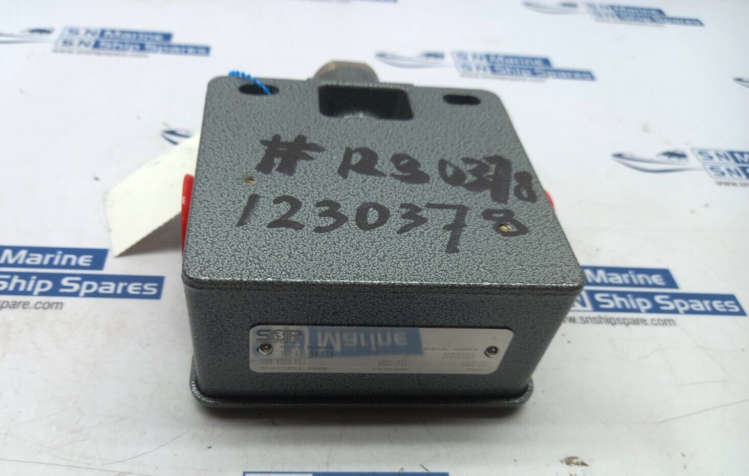 SOR 1N3-K45-N4-F1A Pressure Switch Adjustable Range 500-4000Psi