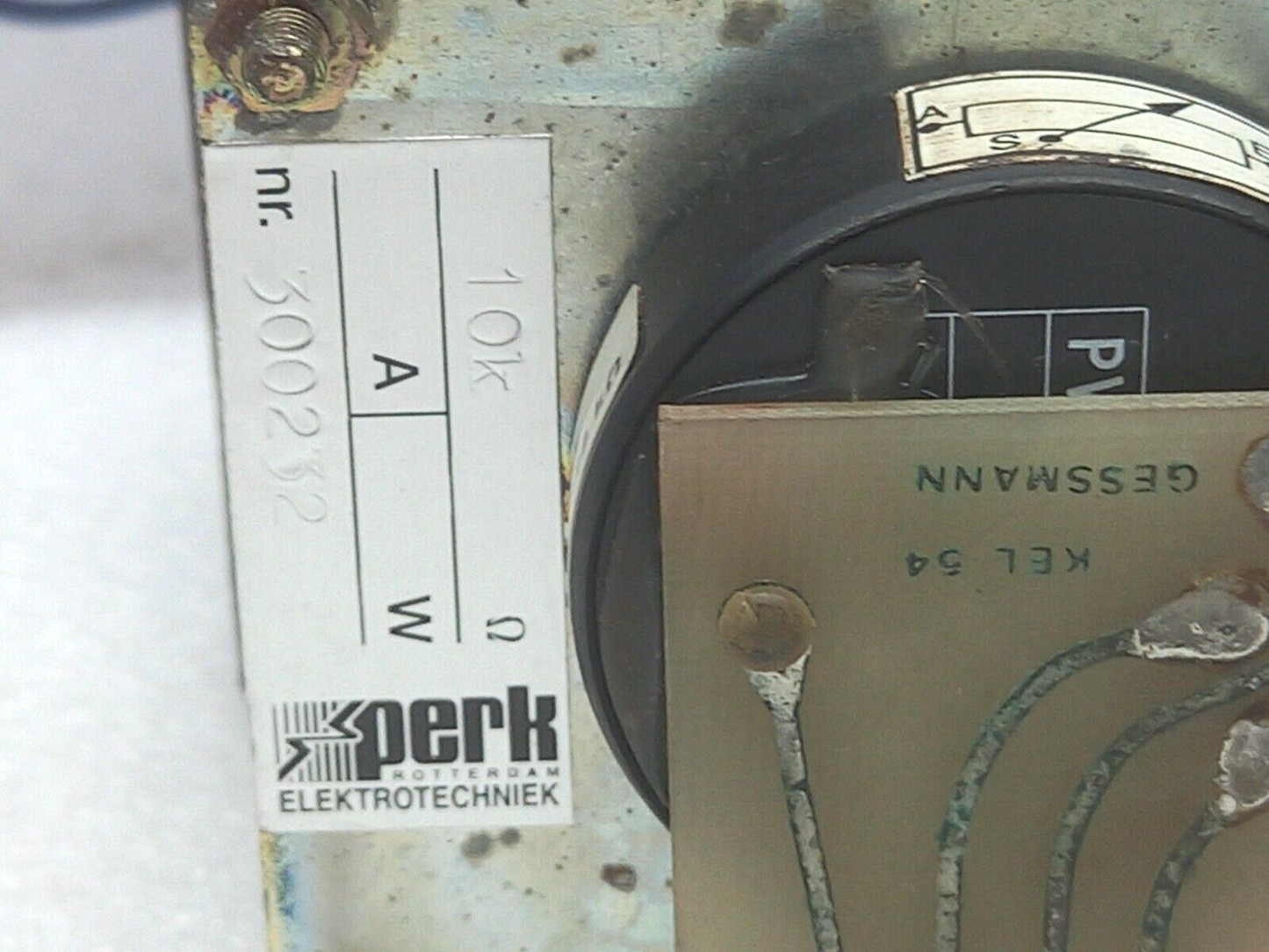 W. Gessmann Tension Switch Assembly AN 1511Z07-038.005 T129C Nr.5 10.326 k