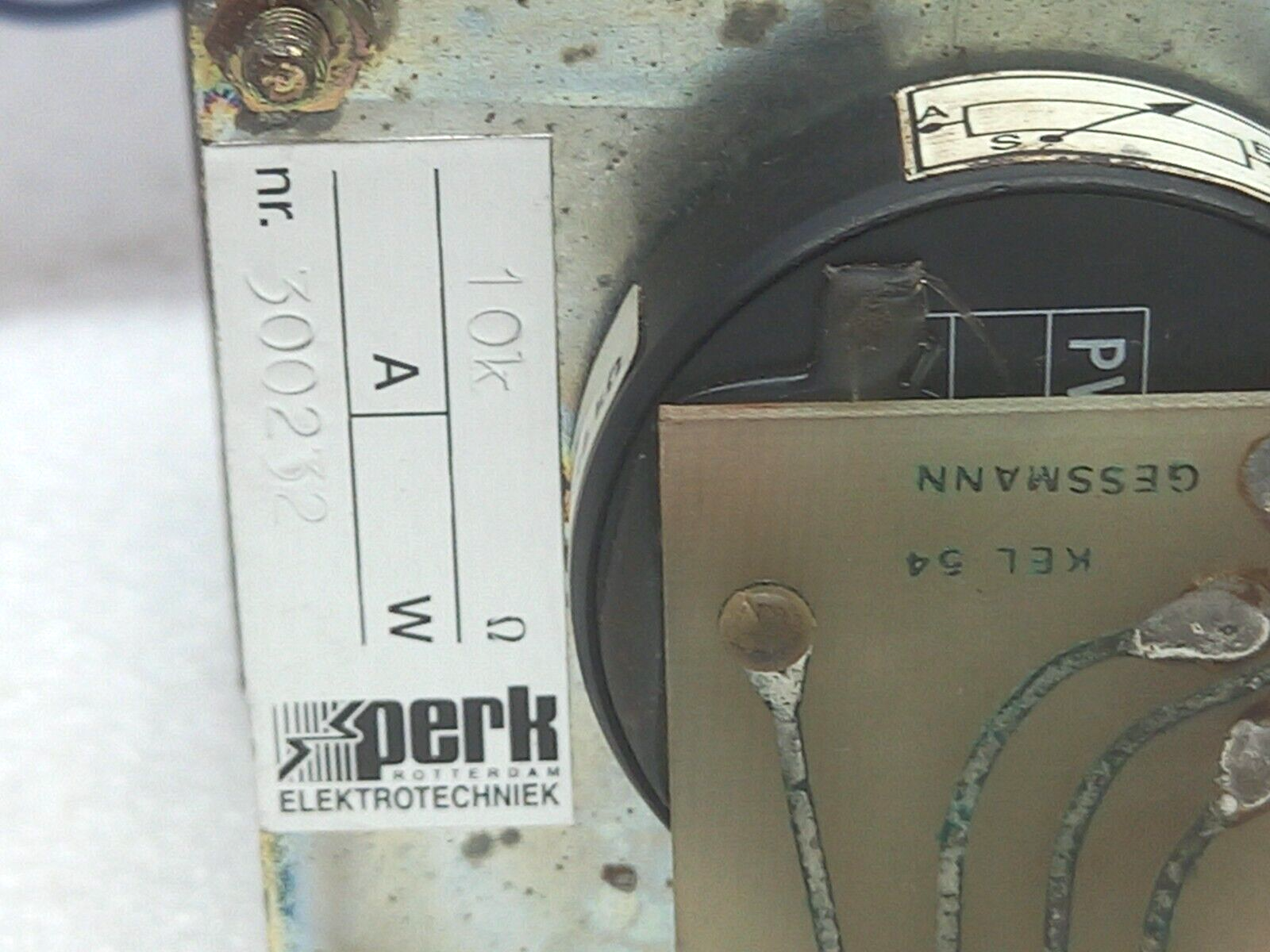 W. Gessmann Tension Switch Assembly AN 1511Z07-038.005 T129C Nr.5 10.326 k