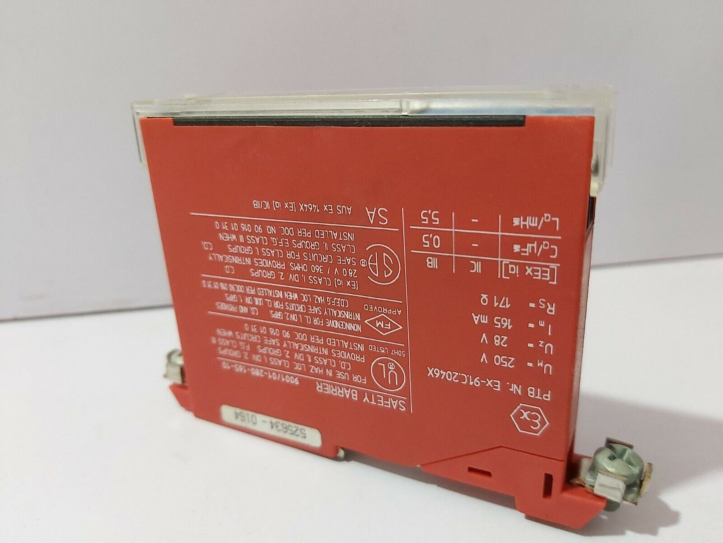 STAHL 9001/01-280-165-10 SAFETY BARRIER