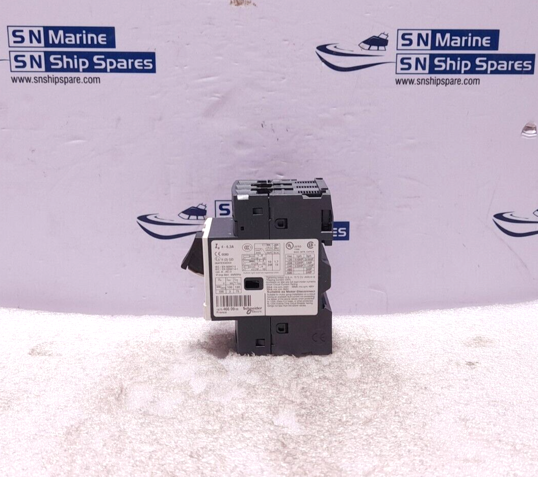 Telemecanique GV2ME10 Motor Circuit Breaker 4-6.3A