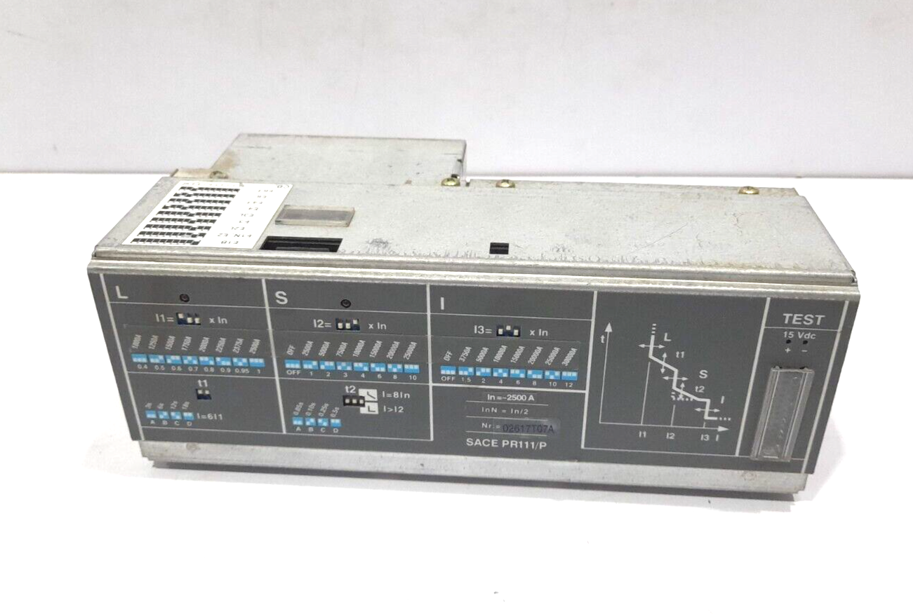 ABB SACE PR111/P 2500A Overcurrent Release Protection Unit