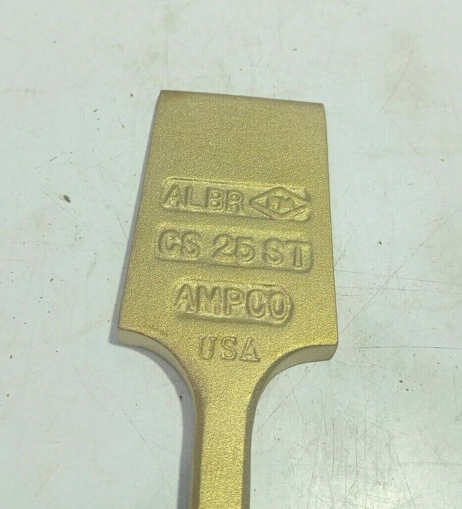 ALBR CS 25 ST AMPC0 Chisel Scaling 2” 7.¾“ Shank Under Collar NonSparking CS25ST