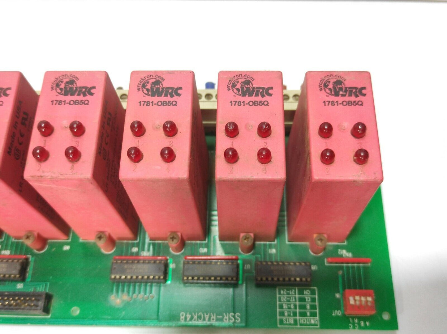 SSR-RACK48 PCB WRC 1781-OB5Q Solid State Relay WRC 1781-IB5Q Solid State Relay