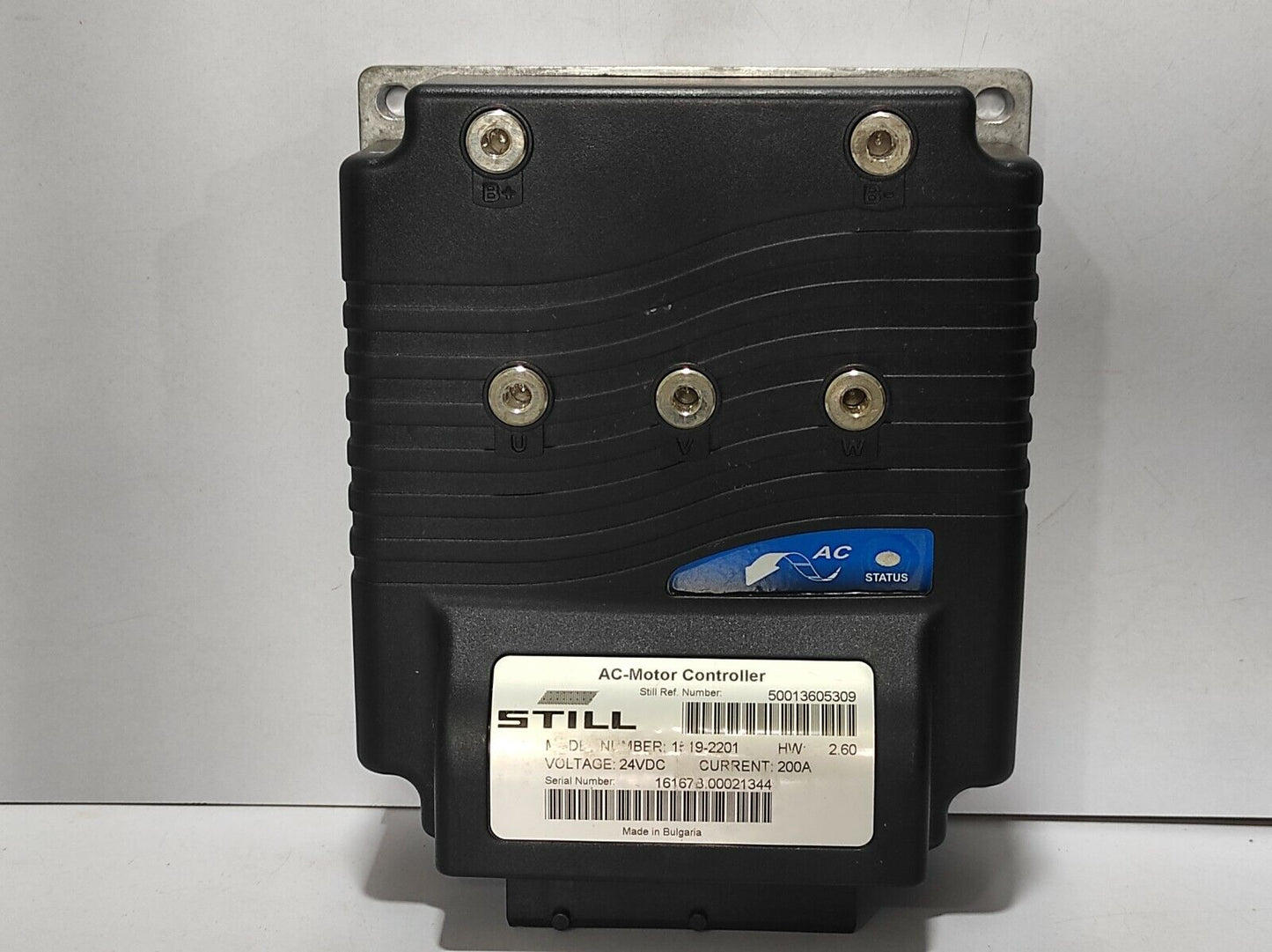 Still 50013605309 AC Motor Controller Cuttis  1519-2201 HW 2.60 Voltage 24VDC