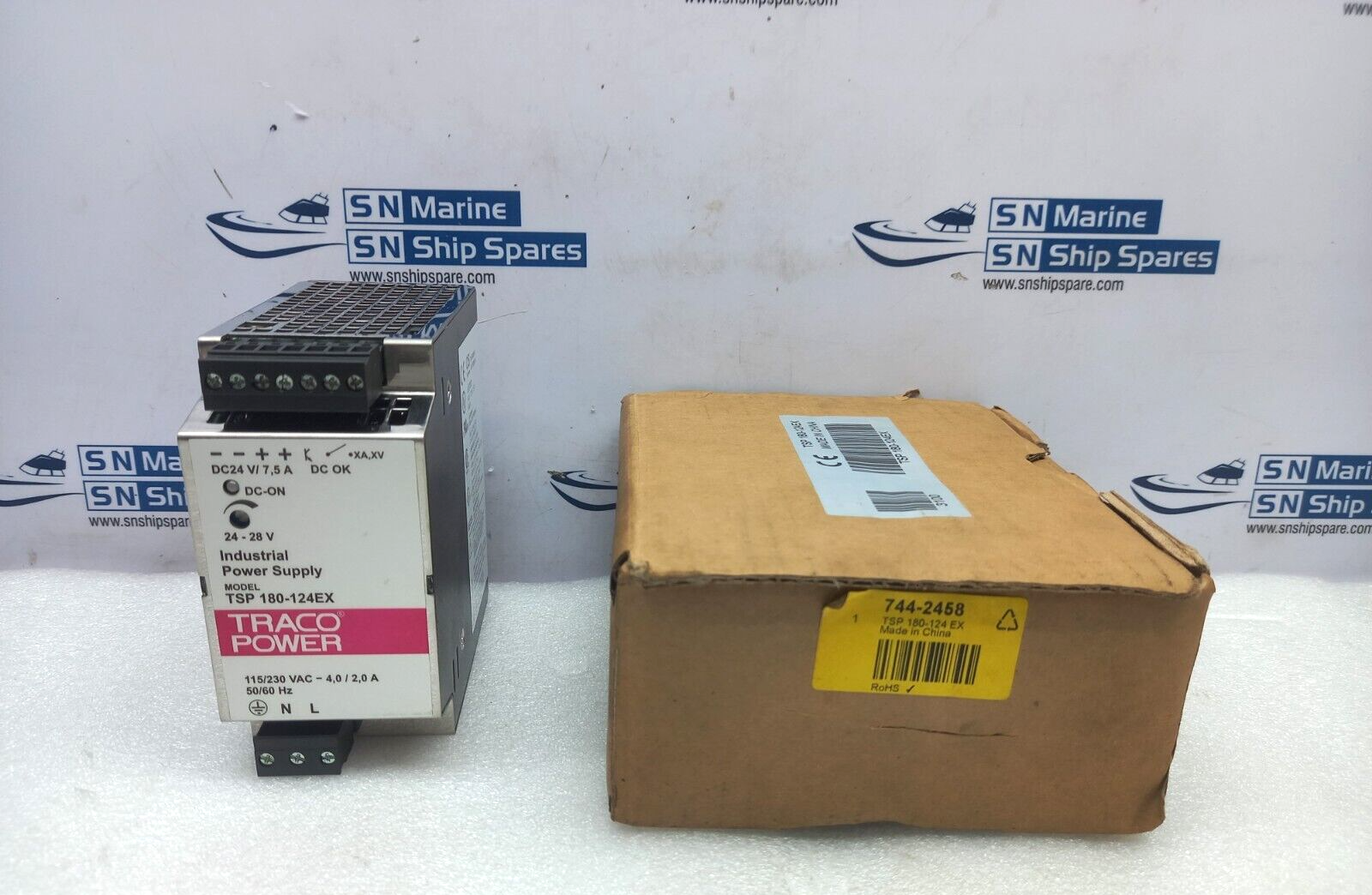 Traco Power TSP 180-124EX Industrial Power Supply 24-28V