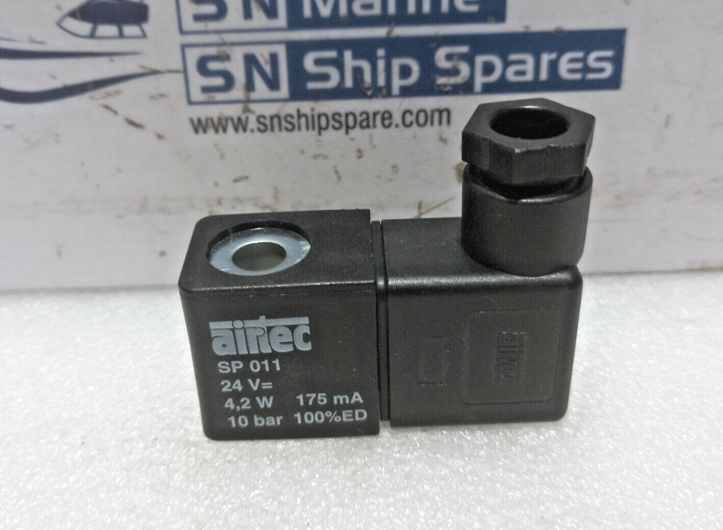 Airtec SP 011 Solenoid Valve 24V 4,2W 175mA 10Bar