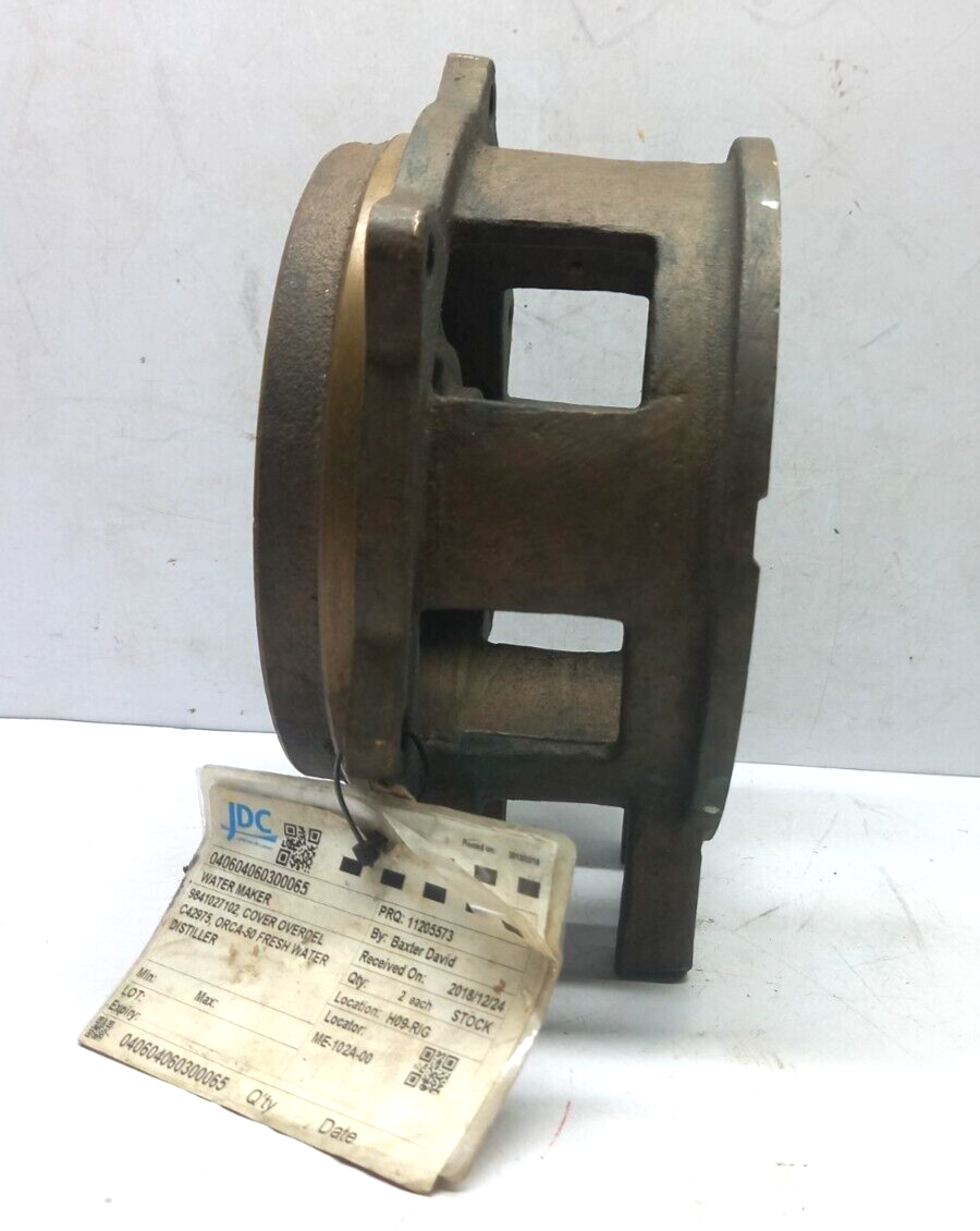 Alfa Laval 9841027102 Cover Overdel C42975 ORCA-50 Fresh Water Distiller