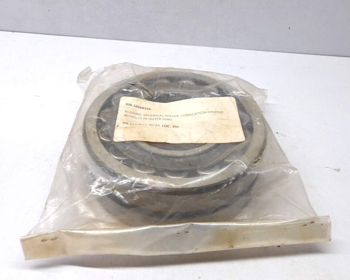 SKF Spherical Roller Bearing 22314 CC W/33 Lubrication Groove In Outer Ring