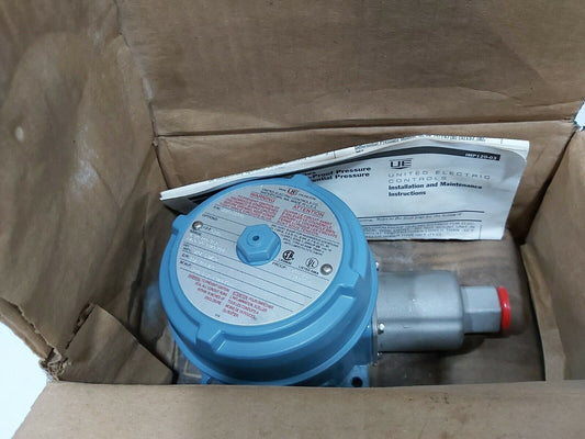 UNITED ELECTRIC J120-S164B PRESSURE SWITCH J120S164B