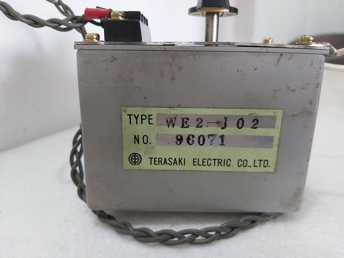 TERASAKI WE2-J02 REFERENCE RESISTOR WE2J02 0-600C 