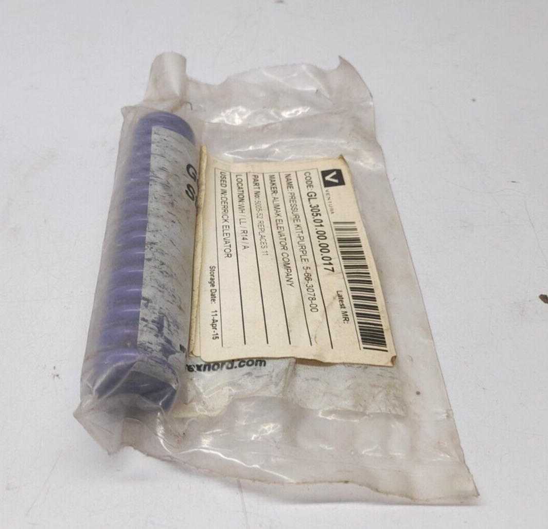 Stearns 5-66-3078-00 Pressure Spring Kit Purple 606006-62