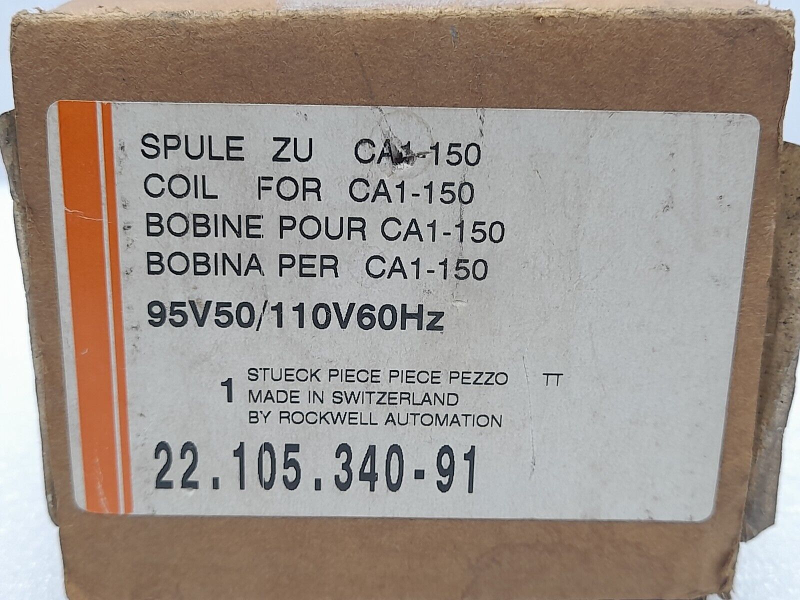 Sprecher Schuh 22.105.340-91 95V50Hz 110V60Hz Coil For CA1-150