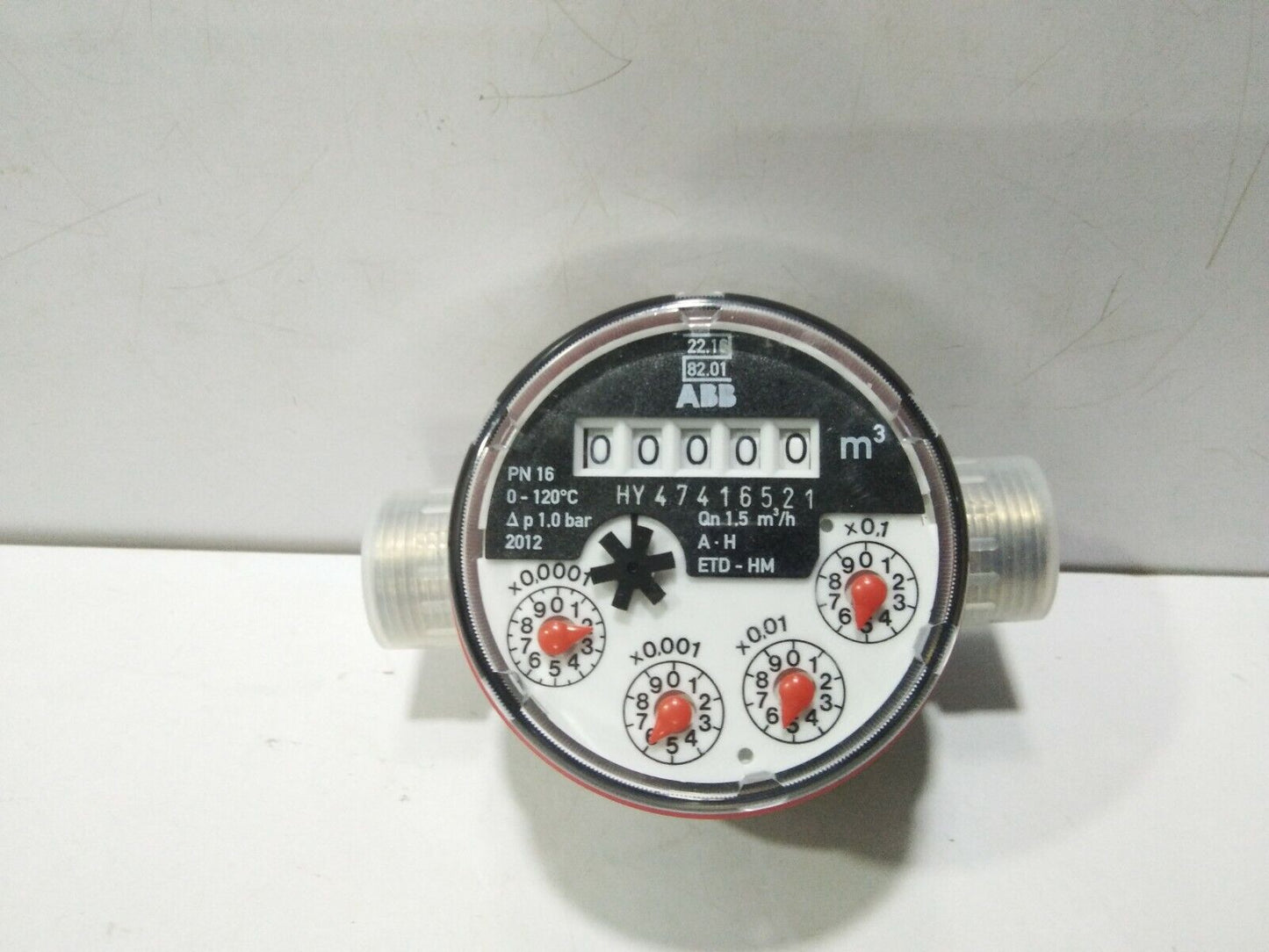 ELSTER ETD-HM FLOW INDICATOR 14000006 120°C PN:16 Qn:1.5m3/h ABB  ΔP 1.0BAR