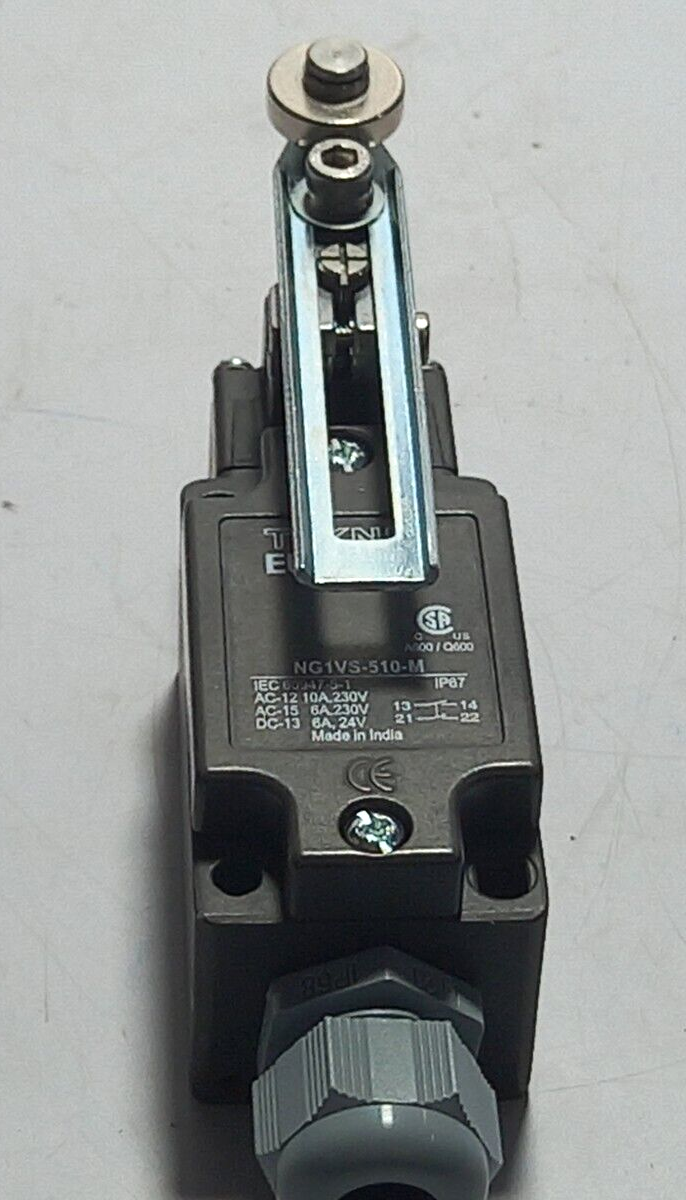 Teknic Euchner NG1VS-510-M Limit Switch /AC-12 10A,230V/AC-15 6A,230V /NG1VS510M