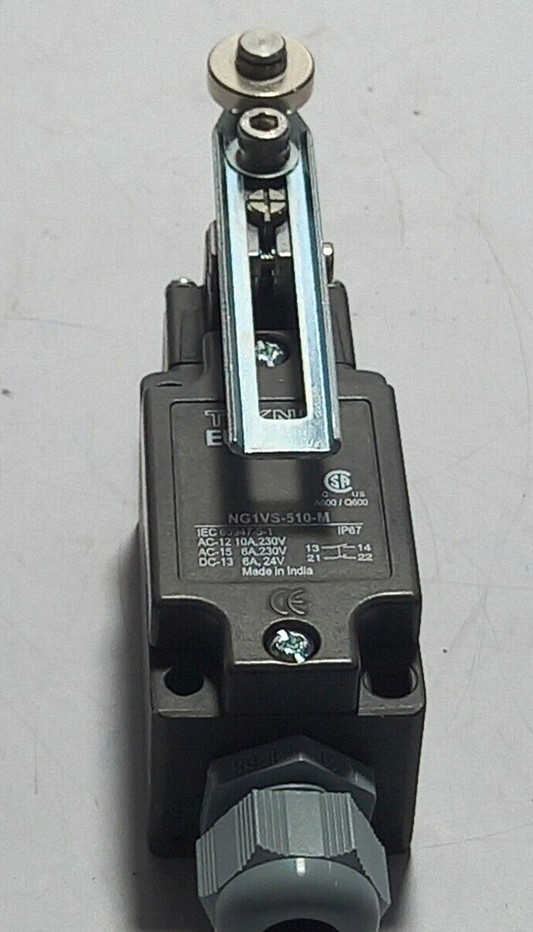 Teknic Euchner NG1VS-510-M Limit Switch /AC-12 10A,230V/AC-15 6A,230V /NG1VS510M