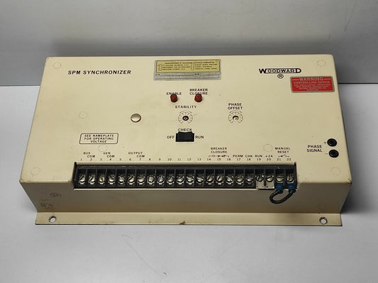 Woodward A8271-610 SPM Synchronizer 115VAC A8271610