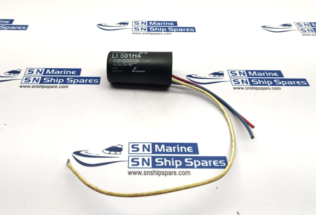 Advance LI 501H4 Lamp Ignitor 2FT Max. 105C Max Temp 04-05
