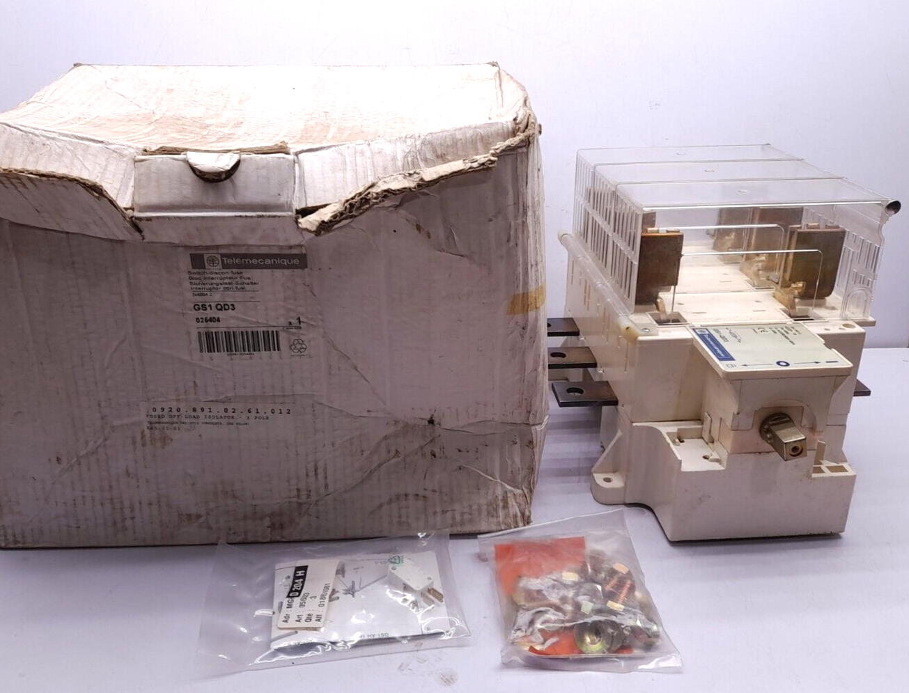 Telemecanique GS1-QD3 Fuse Switch Disconnector 3x400A GS1 QD3