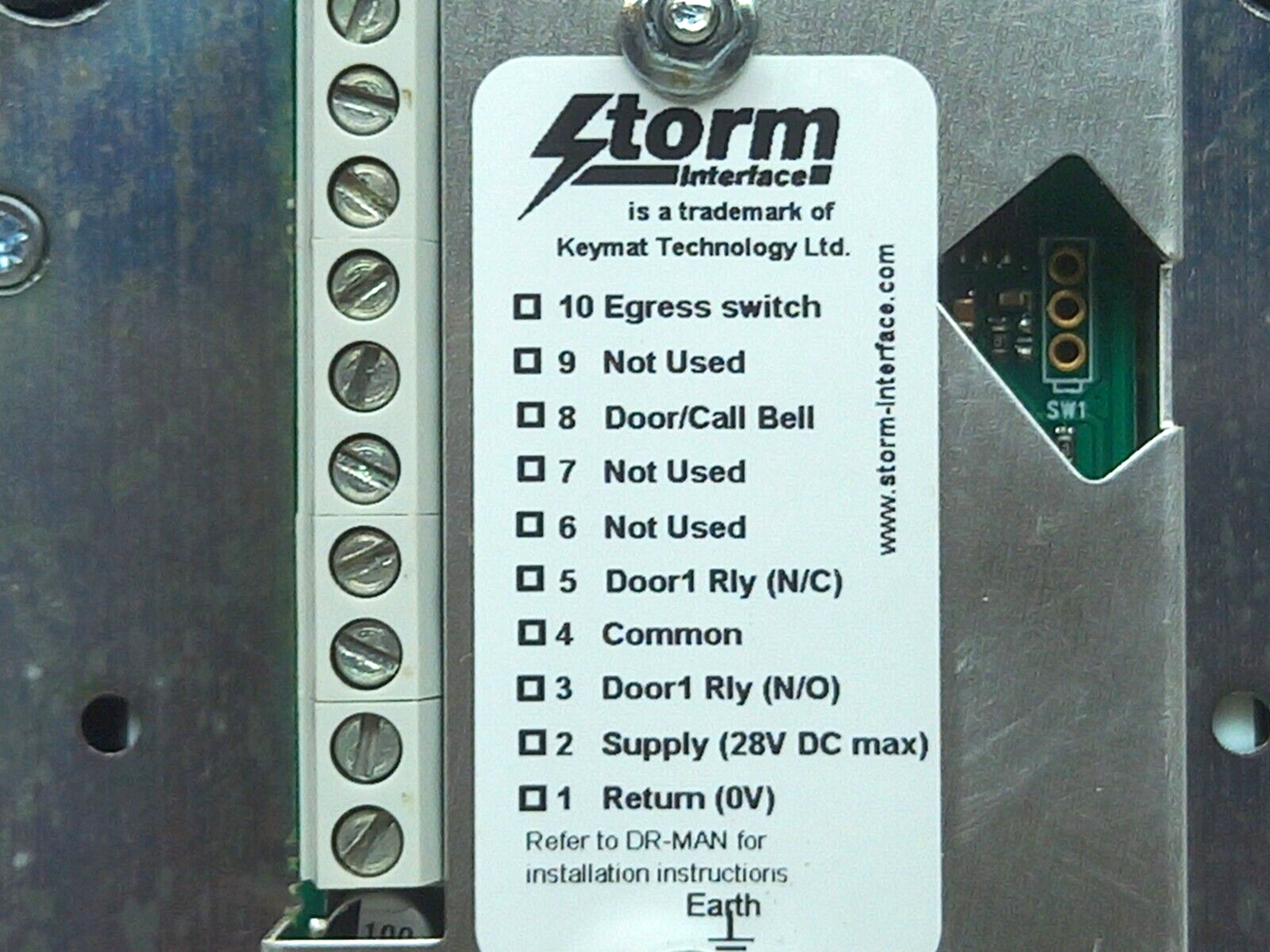 Storm DR2KT202 Polymer Keypad Lock