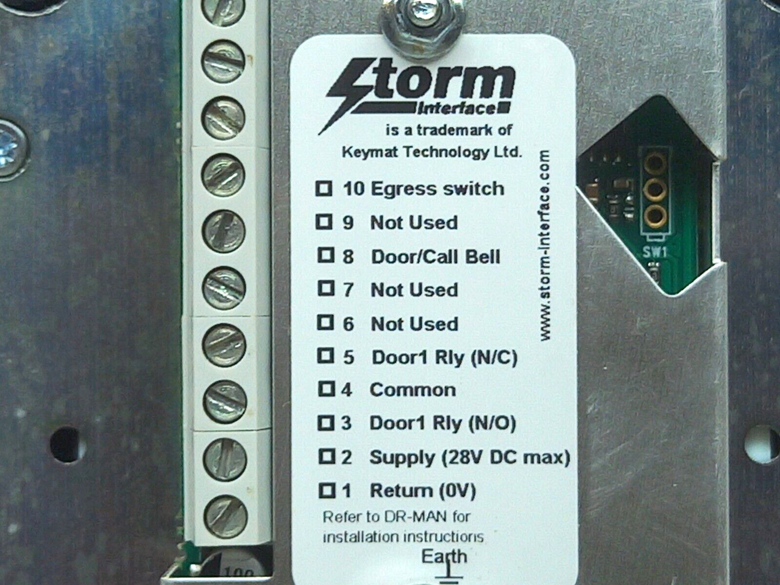 Storm DR2KT202 Polymer Keypad Lock