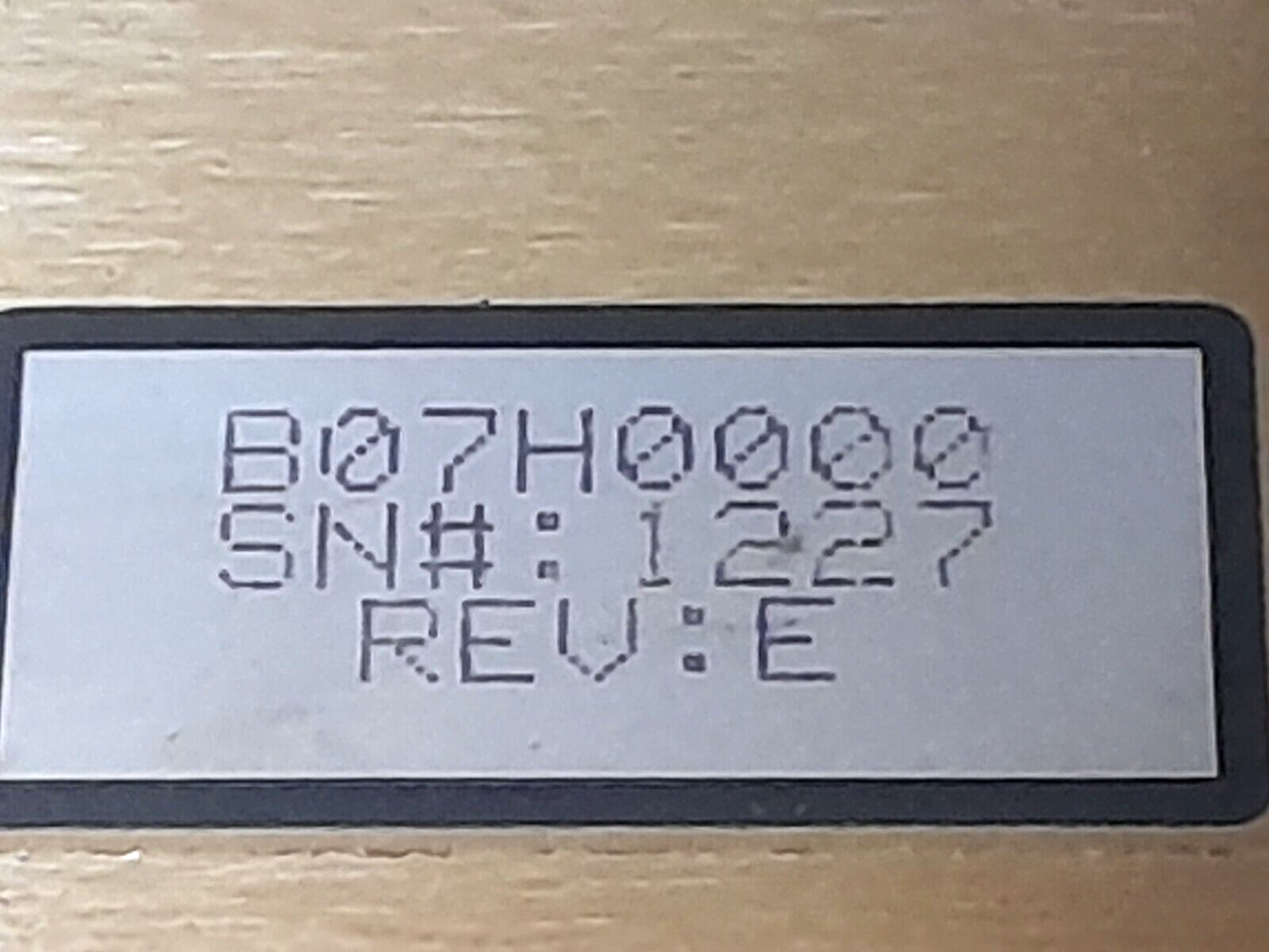 Tech Power Control B07H0000 Rev E Reversing Field Supply