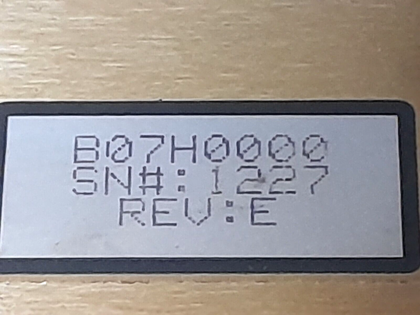 Tech Power Control B07H0000 Rev E Reversing Field Supply