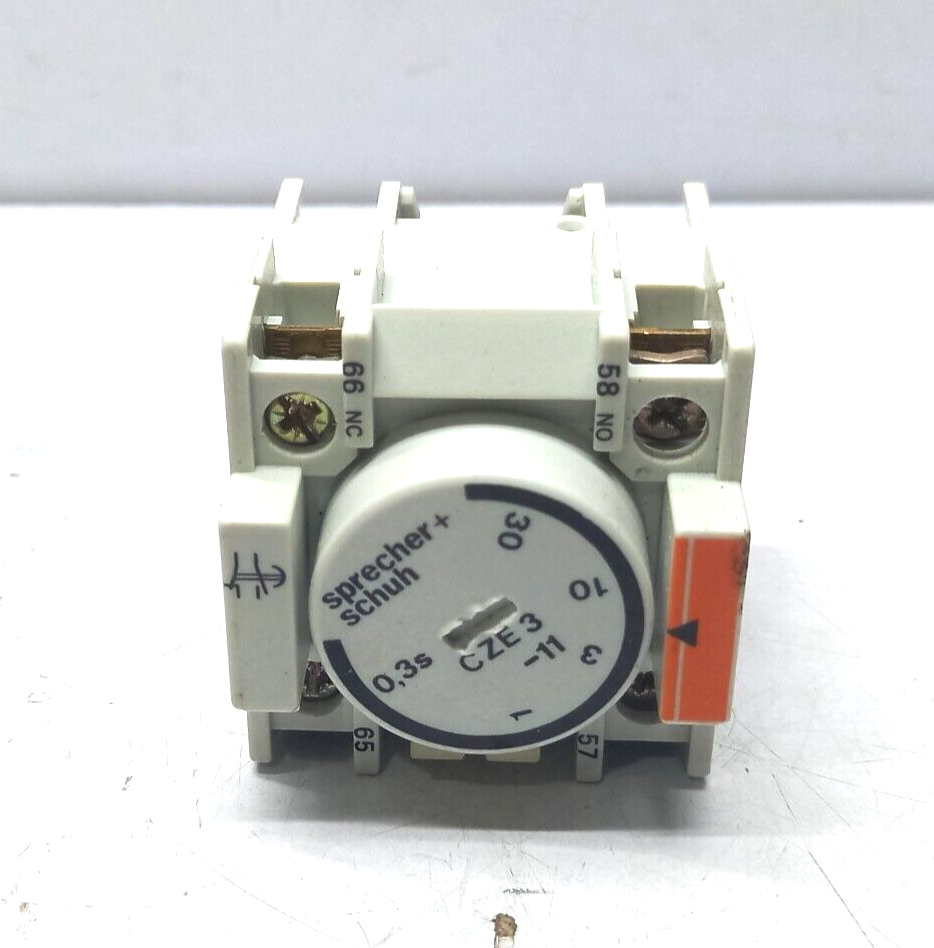 Sprecher Schuh CZE 3-11 Time Delay Relay 0.3-30s / CZE3-11