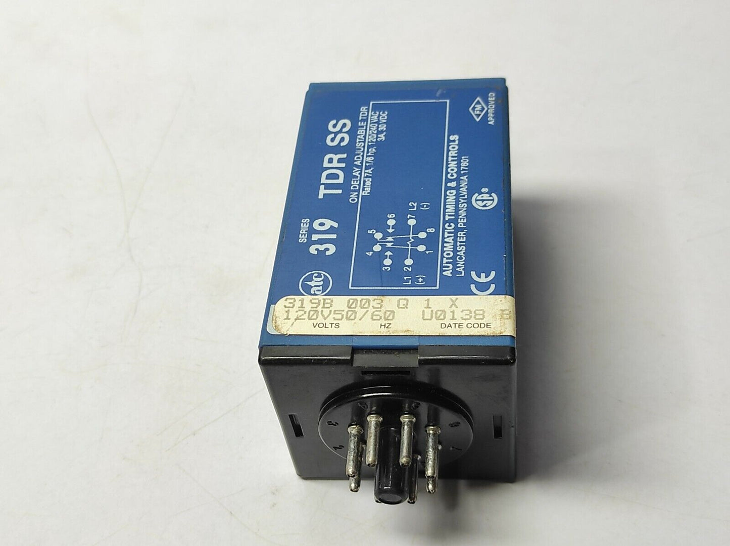Automatic Timing & Controls ATC Series 319 TDR SS Time Delay Relay