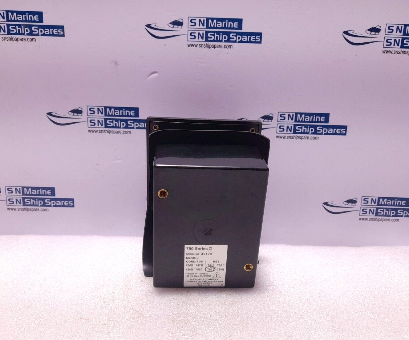 Myron L Company 753II-11 Resistivity Digital Monitor Controller 750II MEGOHMS-CM