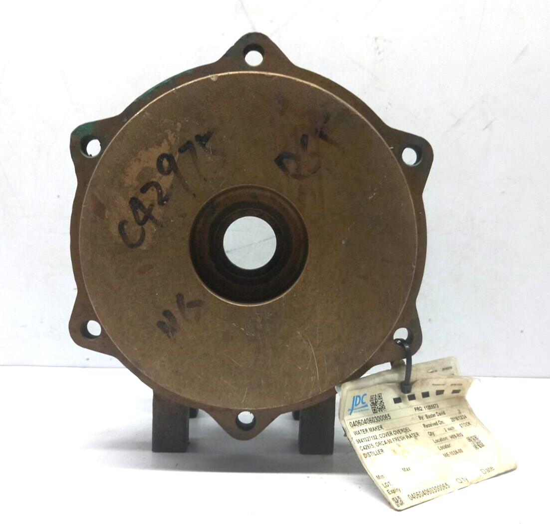 Alfa Laval 9841027102 Cover Overdel C42975 ORCA-50 Fresh Water Distiller