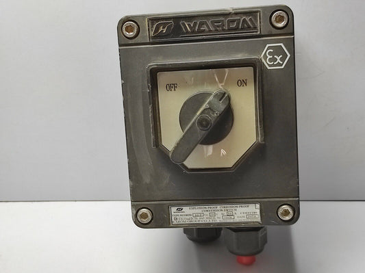 Warom BZZ8050-16/2 Explosion Proof Corrosion Proof Conversion Switch 16A