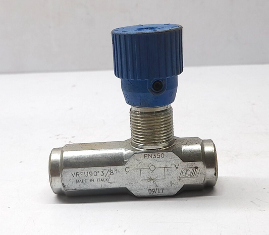 VRFU90◦3/8” Flow Control Valve