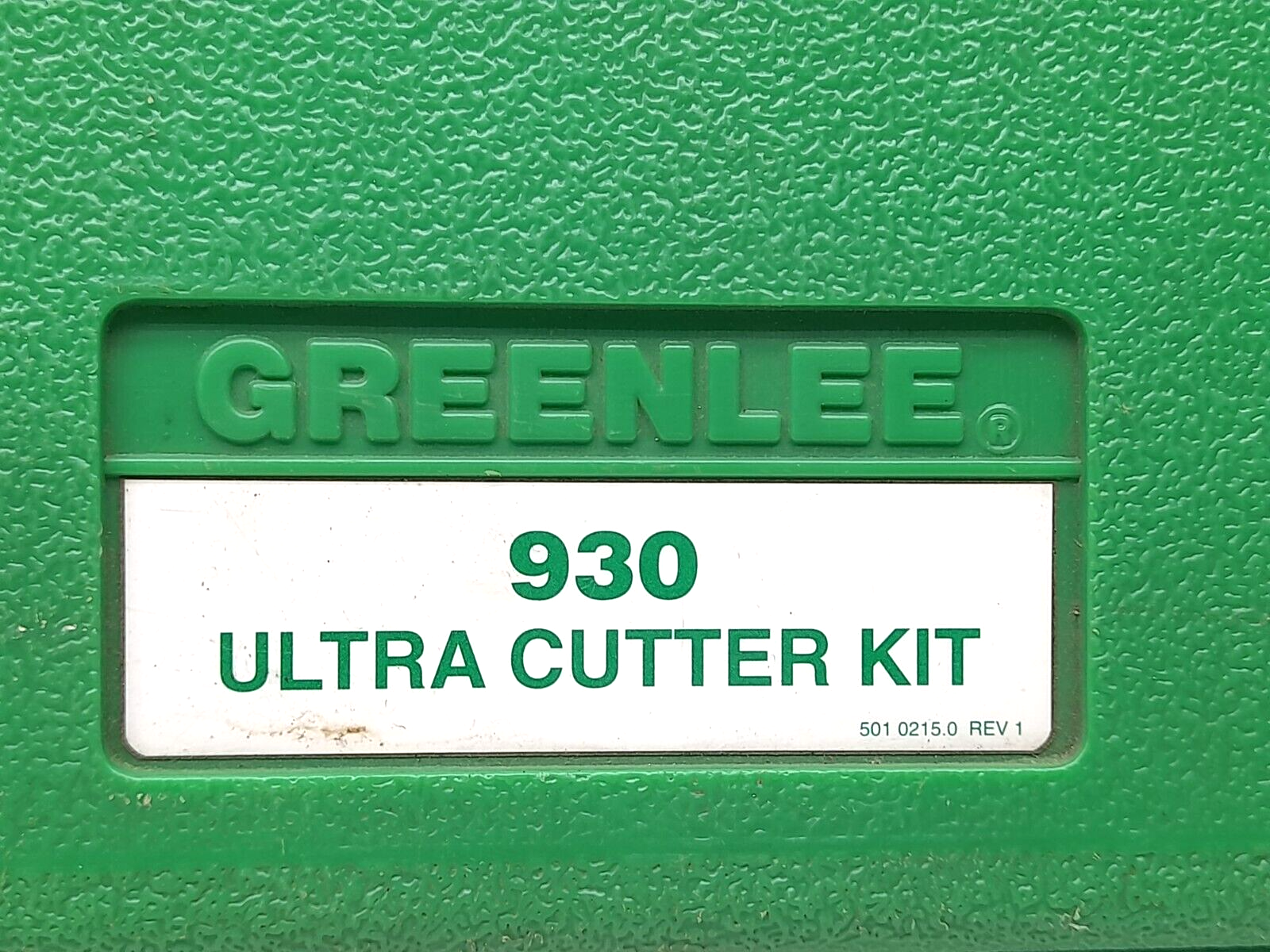 Greenlee 930 Ultra Cutter Kit Incomplete Kit