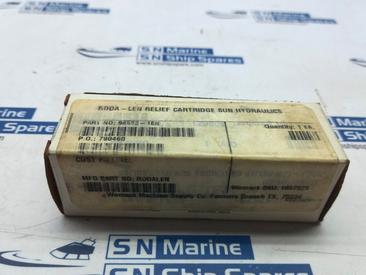 Sun Hydraulics RDDA-LEN Relief Cartridge Valve Nov-Varco 94522-1EN