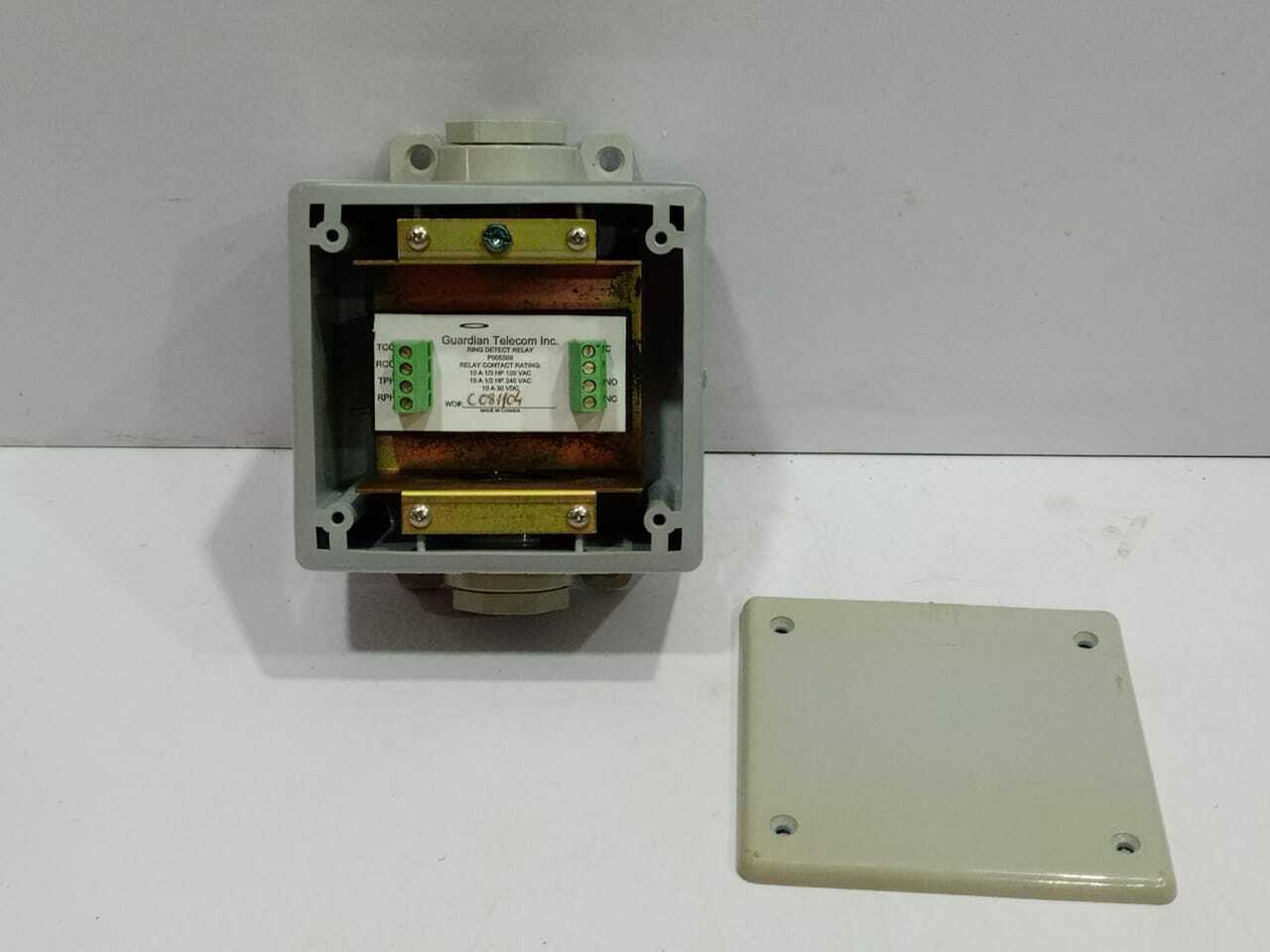 Guardian Telecom P005509 Ring Detect Relay With Scepter FSC-2-20 Gang Box 