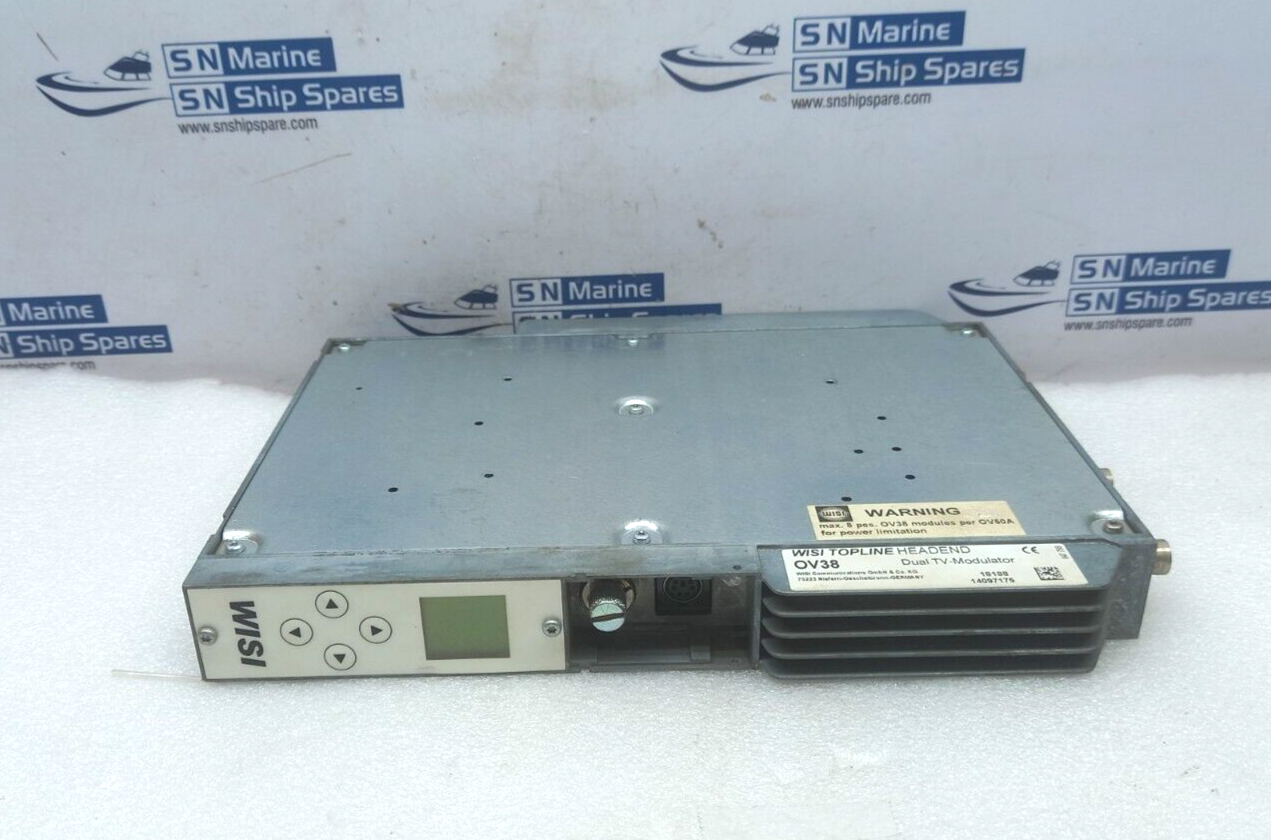 WISI Communication OV38 Topline Headed Dual TV-Modulator