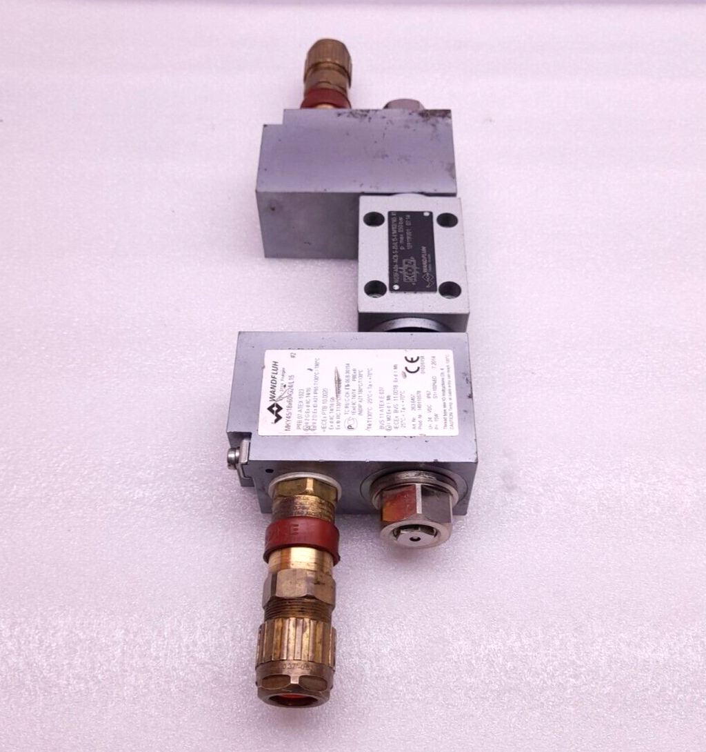 Wandfluh WDBFA06-ACB-S-25/L15-K1M102/165 Valve MKY45/18x60-G24/L15 Pmax 350bar