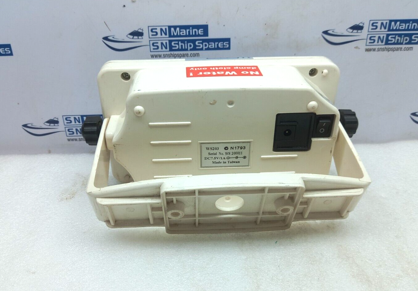 Wedderburn WS203 300Kg Digital Platform Scale DC7.5V/1A Max 300Kg